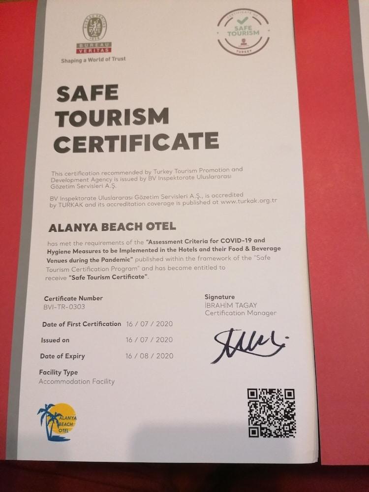 Alanya Beach Hotel المظهر الخارجي الصورة